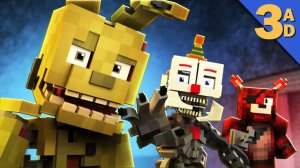 Сборник музыкальных клипов FNAF Minecraft