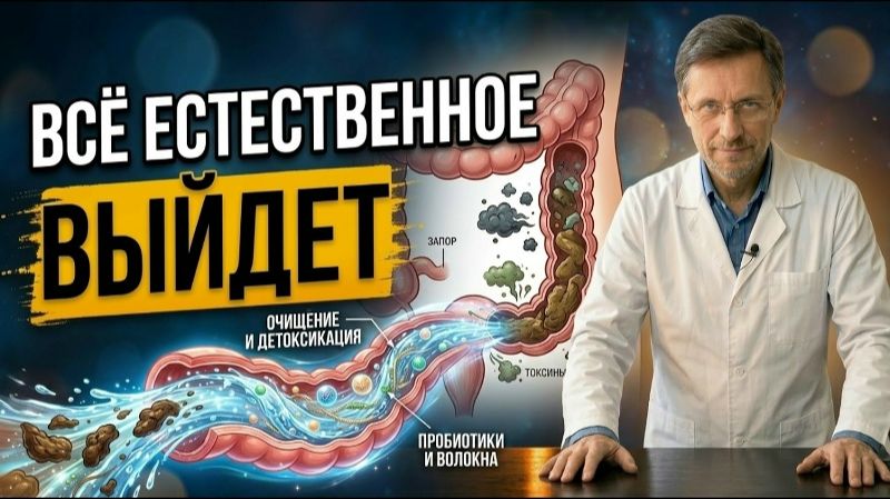 Кишечник ОЧИСТИТСЯ к утру! Вся ГАДОСТЬ выйдет сама.✅ смотреть онлайн