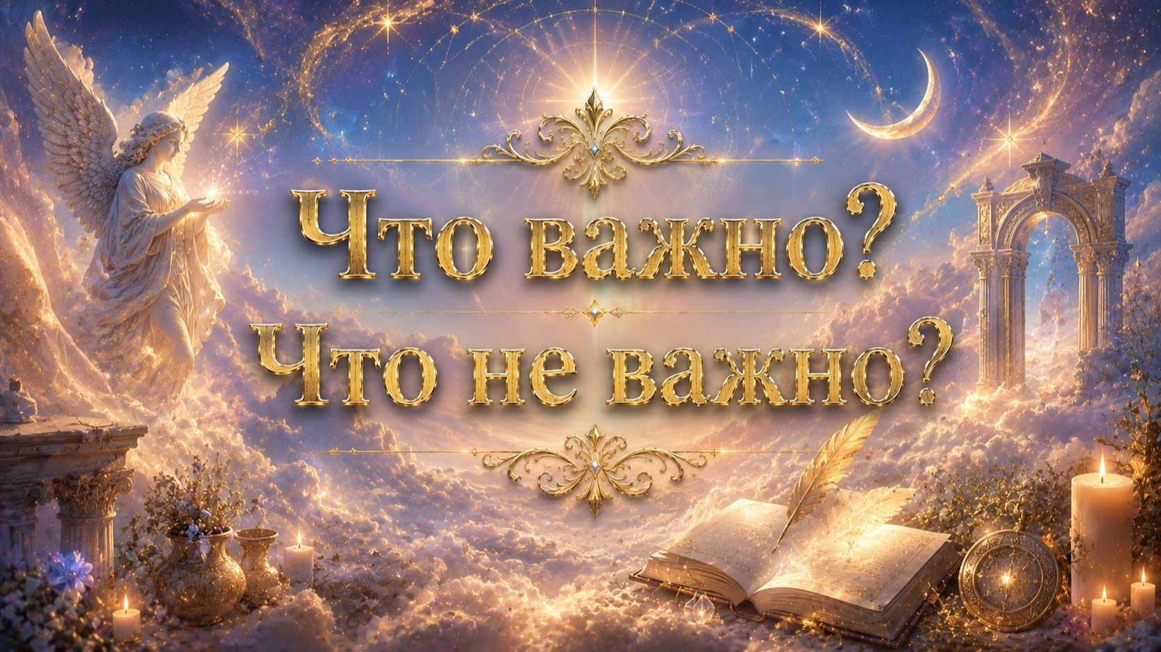 Что ВАЖНО? Что не важно? Гадание на таро Tarot reading смотреть онлайн