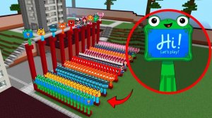 БОЛЬШЕ НОВЫХ И СТАРЫХ СПРУНКИ ОК ЛИЛИПАД ФАЗА 3 В COLOR LINES MINECRAFT PE МОД 🟢