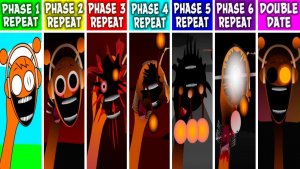 Sprunki ФАЗЫ 1-2-3-4-5-6 Но КАЖДЫЙ REPEAT После DOUBLE DATE