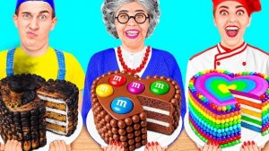 Кулинарный Челлендж: Я против Бабушки | Веселые Идеи с Едой