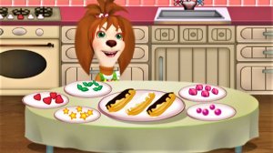 Барбоскины Игра Мультик для детей и малышей - Мультфильмы готовим эклеры - Игра Барбоскины
