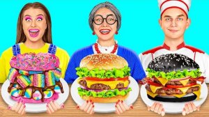 Кулинарный Челлендж_ Я против Бабушки _ Фантастические Кухонные Рецепты от BaRaDa Challenge