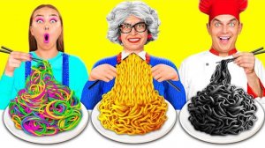 Кулинарный Челлендж_ Я против Бабушки _ Вкусные Рецепты от BaRaDa Challenge