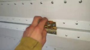 Подъемно-складные ворота своими руками из PIR-панели
