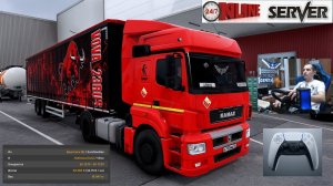 ETS2 1.60 РУССКАЯ СБОРКА КАРТ ● КОНВОИ ПО РОССИИ ● СЕРВЕР РАБОТАЕТ 24/7 ● ДАЛЬНОБОЙЩИКИ MOZA R5 TSW