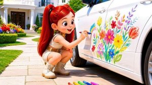 💖🎨 Майра мечтала рисовать 😱 Майра озорно рисовала повсюду! ✨ 😆