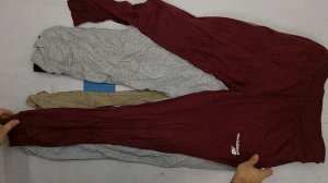 44627 Штаны хб спортивные брендовые, 3пак, Brand Sweat pant, секонд (extra/1 кат) оптом