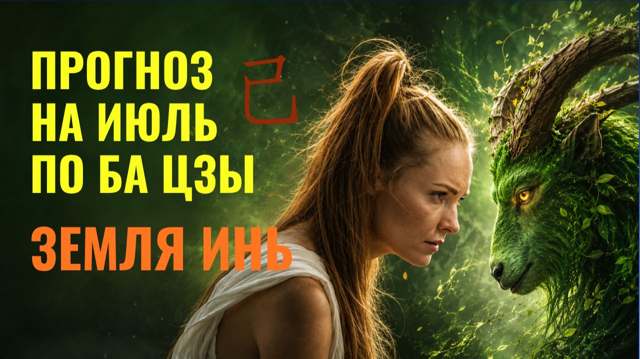Земля Инь в июле 2026: как превратить риск в точку роста. ПРОГНОЗ по китайской астрологии Ба Цзы