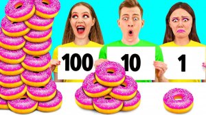100 Слоев Еды Челлендж # Война Пранков от 4Teen Challenge