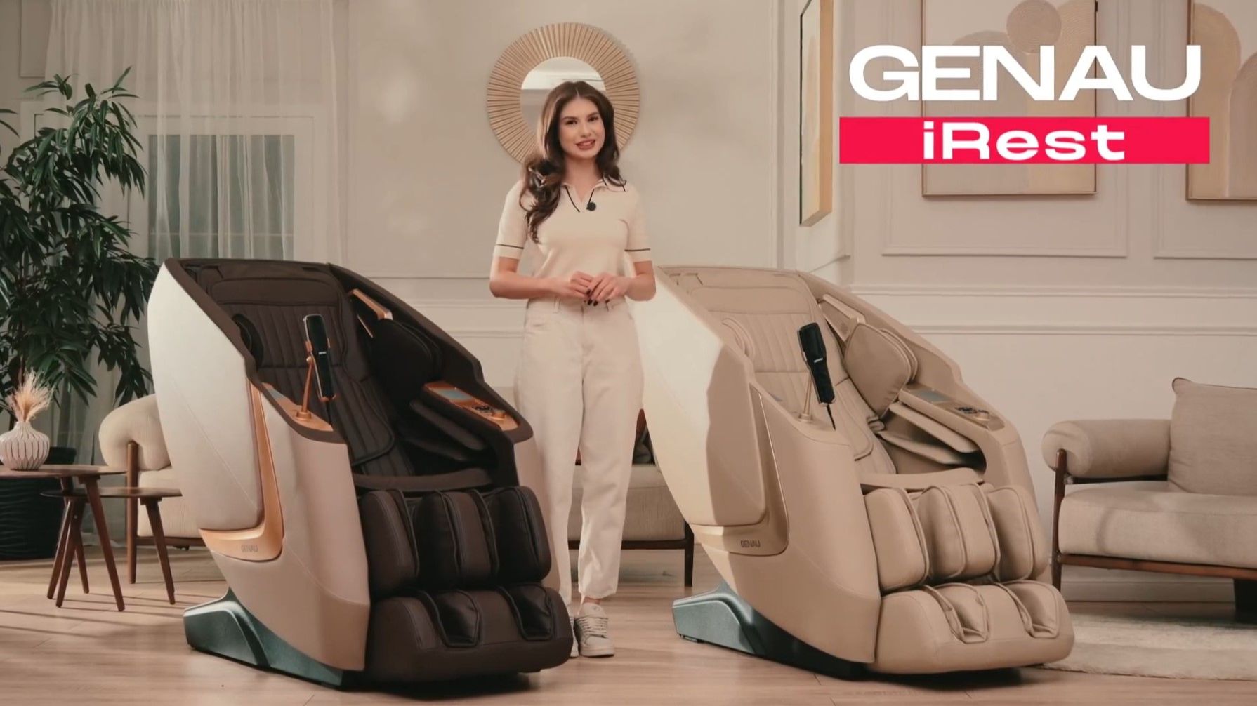 Массажное кресло Genau iRest. Обзор.