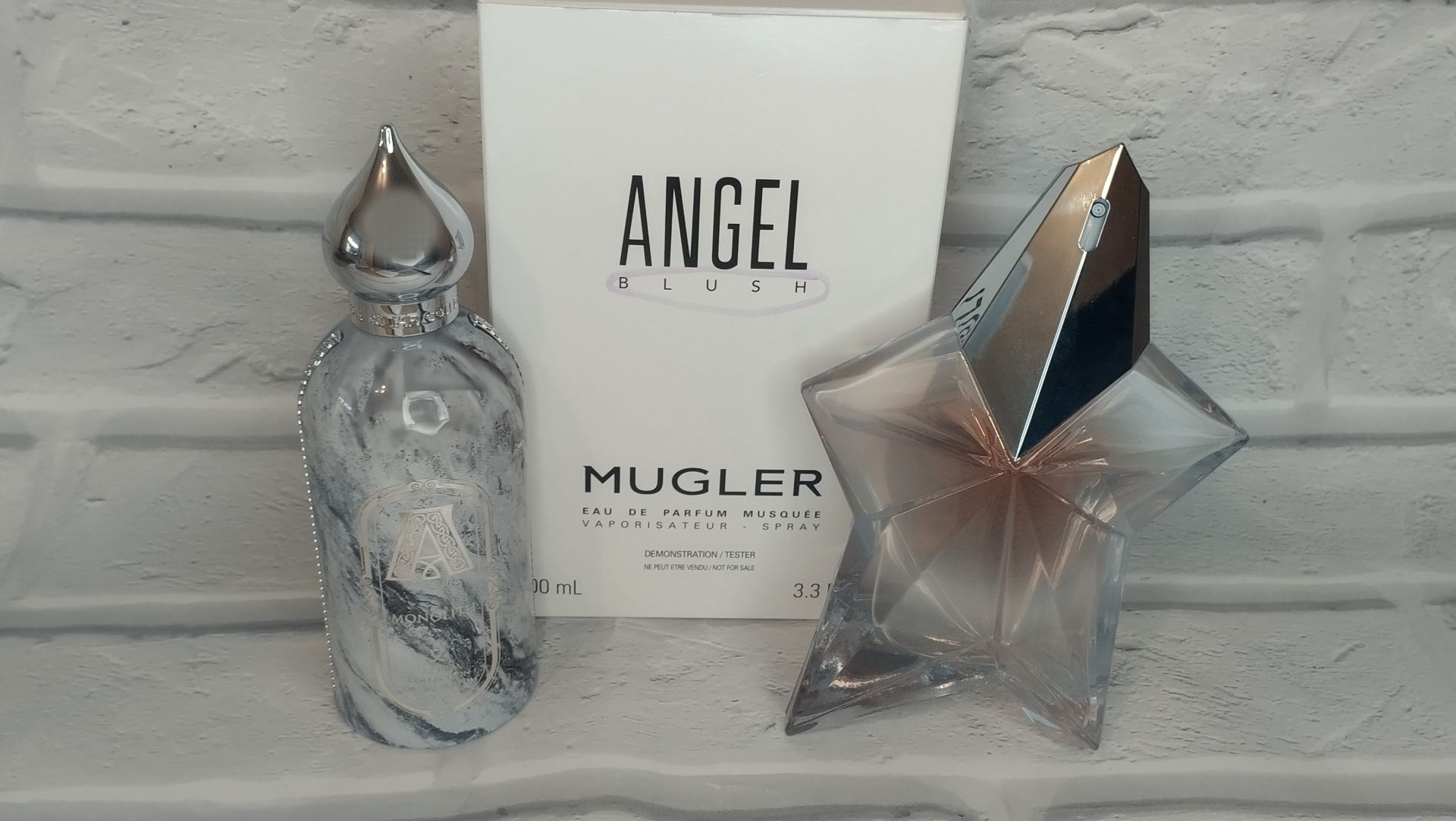 Ароматные СУПЕРНОВИНКИ в моей коллекции! Monolith Attar Collection и Angel Blush Mugler!