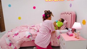Дети готовят разноцветную лапшу сомен для дяди: приключения в командной работе
