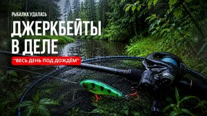 ЗА ЩУКОЙ НА ЛЕСНУЮ РЕЧКУ | ДЖЕРКБЕЙТЫ в деле