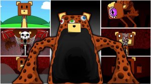 МОЙ СПРУНКИ ОК БААРЕН МОРСКОЙ ПОЖИРАТЕЛЬ ИЗ SUPER BEAR ADVENTURE ФАЗЫ 1-7 🐻🌊
