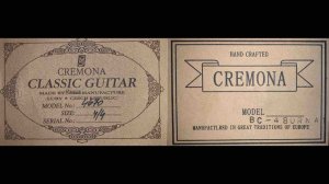 Обзор гитар Cremona 4670 Чехия и Cremona BC 480RNA сделана по Традициям Европы