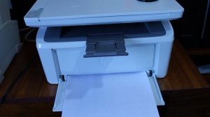 HP LaserJet M141a - печать 50 страниц