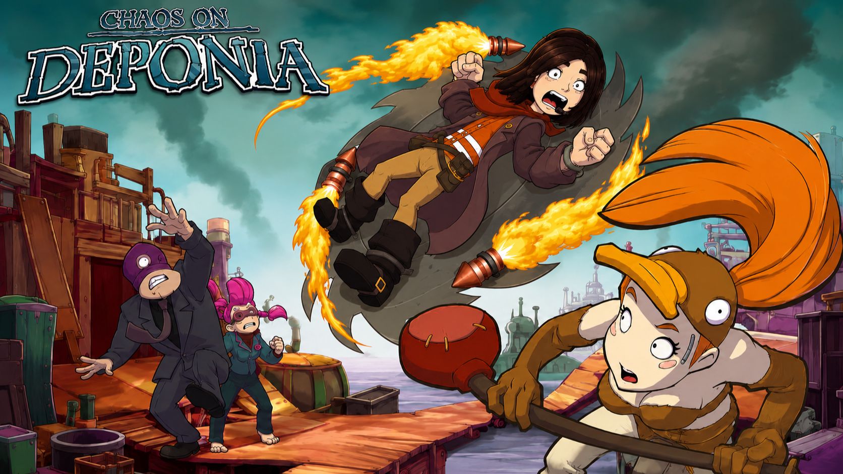 Chaos on Deponia | Спасательная операция «Утконос» | #2