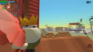 Играю в чикен Дефенс с другом 1 часть