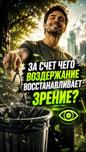 НАЧАЛ ВОЗДЕРЖИВАТЬСЯ - ИЗБАВИЛСЯ ОТ ОЧКОВ: ПРАВДА ИЛИ МИФ?