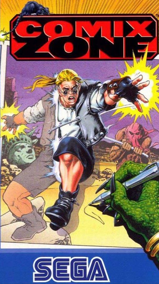 Зона комикса(Comix Zone).На русском.Sega