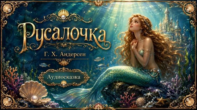 "Русалочка" Г.Х. Андерсен | Слушать сказки перед сном | Аудиосказки | Рассказы для малышей |