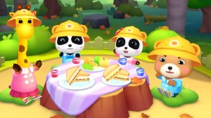 Школьный автобус малышки Панды #Игры для детей.