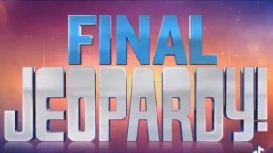 final jeopardy