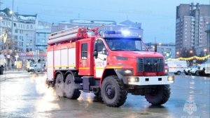 Звуки сирены пожарной машины