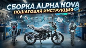Сборка мопеда ALPHA NOVA