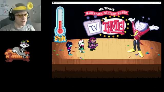 [Rus] Летсплей Deltarune Chapter 3. #1 - Время Телека
