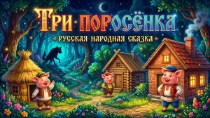 Три поросёнка — русская народная сказка | Сказка для детей | Сборник сказок | Слушать сказки онлайн