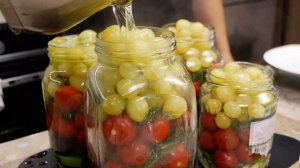 Самое ВКУСНОЕ АССОРТИ на зиму. Маринованные сливы, виноград и помидоры, цыганка готовит