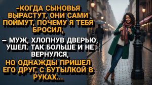 Жизненные Истории|Муж бросил её с детьми, бросив напоследок|Истории из жизни|Реальные истории