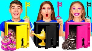 Выбери Правильный Ключ Челлендж _ Смешные Челленджи с Едой от BaRaDa Challenge