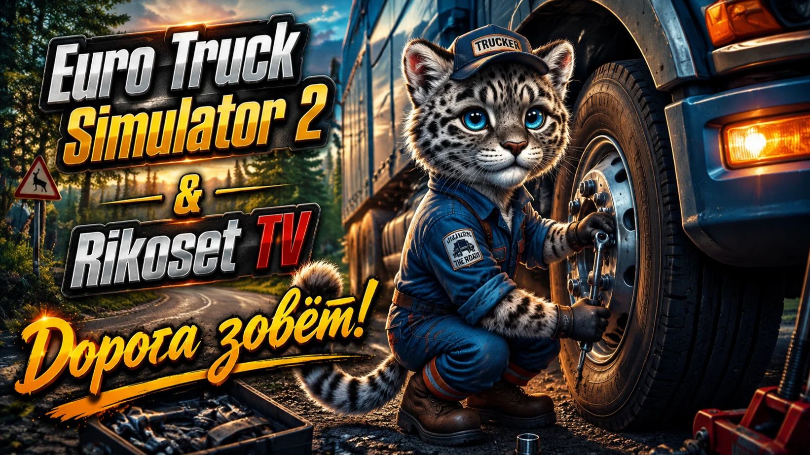 ETS 2/ Дорога зовёт/ СТРИМ/ смотреть онлайн