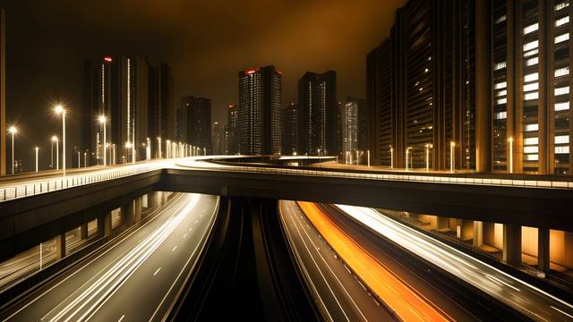 Midnight Interchange Drive ｜ Smooth City Funk Groove смотреть онлайн