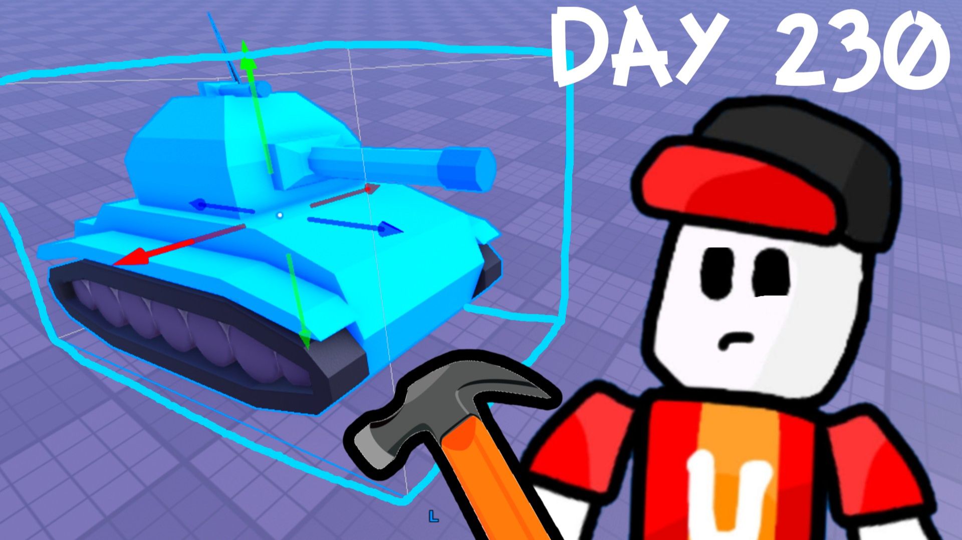 230 ДНЕЙ Делаю ИГРУ в Роблокс! Make an Army смотреть онлайн