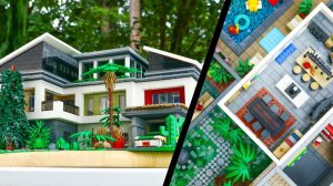 МАССИВНЫЙ Особняк LEGO для отпуска (MOC)