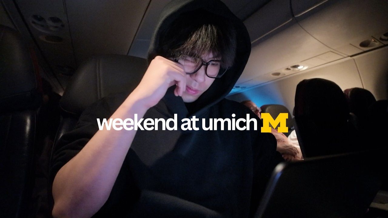 Spend a weekend with me at the University of Michigan | football game, campus tour, and more смотреть онлайн