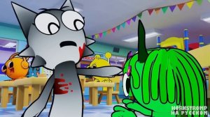 INCREDIBOX SPRUNKI - КОШМАРНЫЕ ИНСТРУМЕНТЫ!   Хорнстромп анимации на русском_7