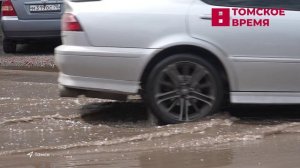 В Томске ливнёвки не справляются от дождей