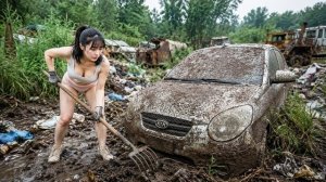 Восстанавливаю всеми забытый Kia, 30-летней давности
