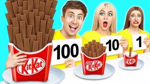 100 Слоев еды Челлендж #1 c Multi DO Fun Challenge
