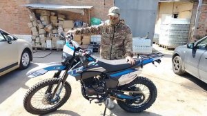 Очередной «железный конь» с позывным «Гранит» от наших патриотов, от калужской семьи