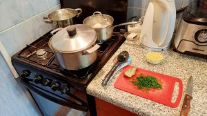 Лёгкий супчик на обед/Готовлю летние наряды для поездки на море/Уральское лето
