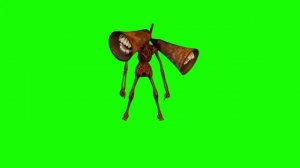 Сиреноголовый на зелёном фоне, кто хочет может использовать!
