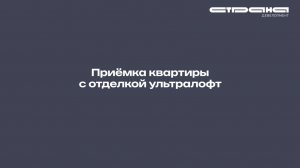 Приёмка квартиры с отделкой ультралофт в жилом комплексе «Страна.Озёрная» | Москва