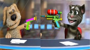 ГОВОРЯЩИЙ ТОМ и БЕН Новости - Детский игровой мультик видео про мультфильм для детей